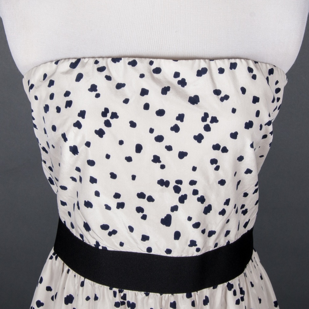 Theory Idalia Strapless Silk Dress 8 - Picture 3 of 7